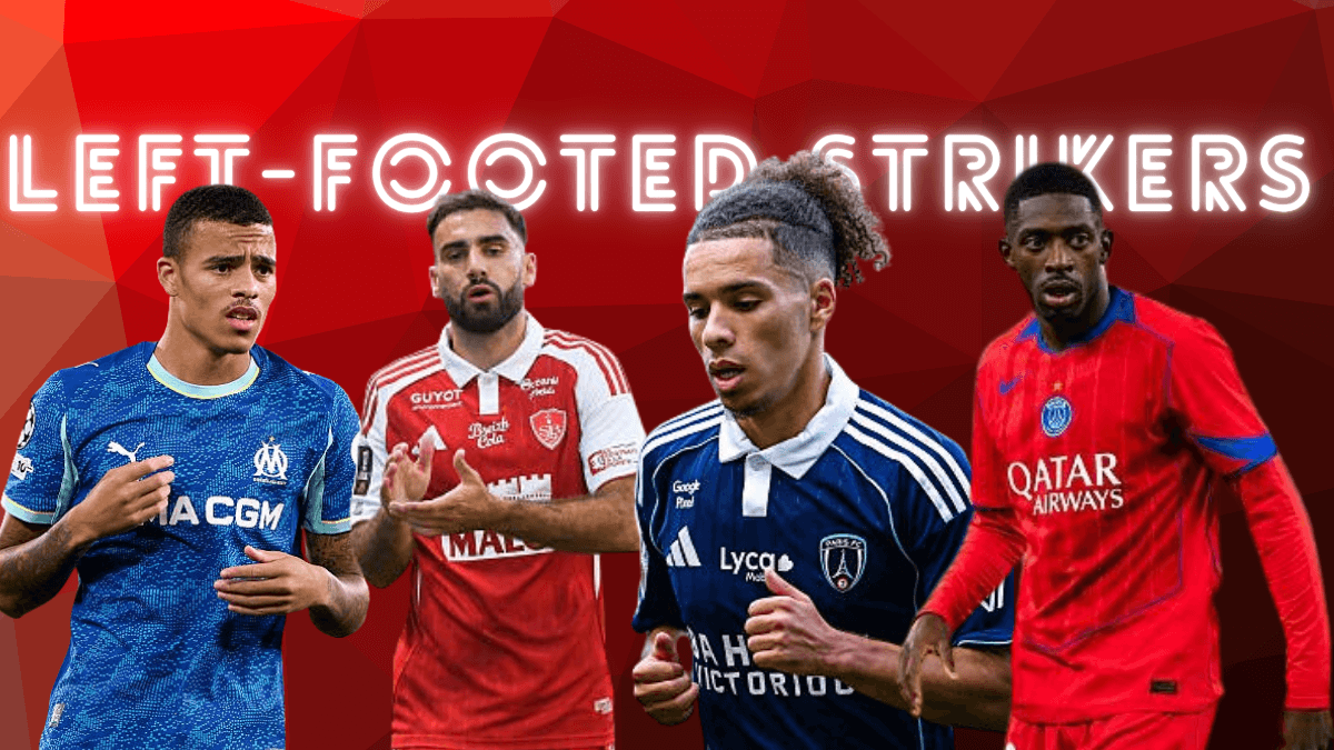 Top 10 Left Footed Strikers in Ligue 1 for 2025